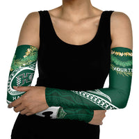 Hawaii Rainbow Warriors Alumni Personalized Arm Sleeves Ti Maile Lei - Glory For The Warriors