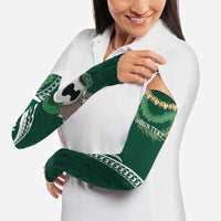 Hawaii Rainbow Warriors Alumni Personalized Arm Sleeves Ti Maile Lei - Glory For The Warriors