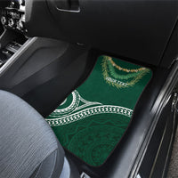 Hawaii Rainbow Warriors Alumni Personalized Car Mats Ti Maile Lei - Glory For The Warriors