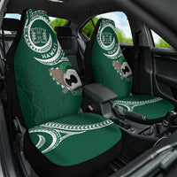 Hawaii Rainbow Warriors Alumni Car Seat Cover Ti Maile Lei - Glory For The Warriors