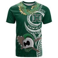 Hawaii Rainbow Warriors Alumni Personalized T Shirt Ti Maile Lei - Glory For The Warriors