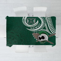 Hawaii Rainbow Warriors Alumni Tablecloth Ti Maile Lei - Glory For The Warriors