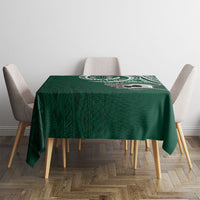 Hawaii Rainbow Warriors Alumni Tablecloth Ti Maile Lei - Glory For The Warriors