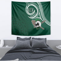 Hawaii Rainbow Warriors Alumni Tapestry Ti Maile Lei - Glory For The Warriors