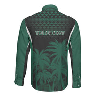 Hawaii Rainbow Warriors La'au Pama Personalized Long Sleeve Button Shirt