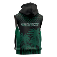 Hawaii Rainbow Warriors La'au Pama Personalized Sleeveless Zip Hoodie