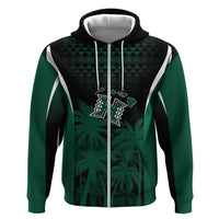Hawaii Rainbow Warriors La'au Pama Personalized Zip Hoodie