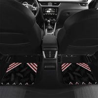 New Zealand Christmas Taniko Poutama Car Mats Flora Map with Birds - Polynesian Pride