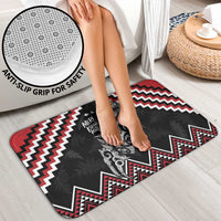 New Zealand Christmas Taniko Poutama Bathroom Set Mountainscape Maori Fern - Polynesian Pride