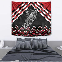 New Zealand Christmas Taniko Poutama Tapestry Mountainscape Maori Fern - Polynesian Pride