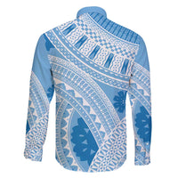 Bula Fiji Classic Masi Tapa Family Matching Puletasi and Hawaiian Shirt Turquoise - Polynesian Pride