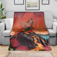 Hawaii Kilauea Volcano Blanket Pele Goddess