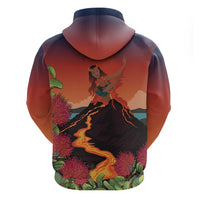 Hawaii Kilauea Volcano Hoodie Pele Goddess
