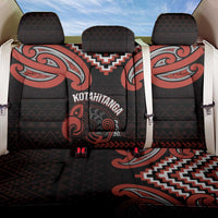 Maori Waitangi Back Car Seat Cover Kotahitanga Poutama Mix Whakairo - Polynesian Pride