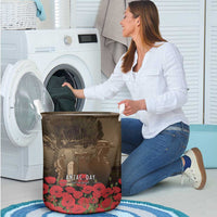 Australia - New Zealand ANZAC Lone Pine Laundry Basket The Last Post