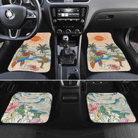 Christmas In July - Hawaii Retro Car Mats Lost In Parrot-dise