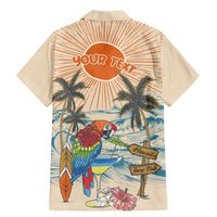 Personalized Christmas In July - Hawaii Retro Family Matching Mermaid Dress and Hawaiian Shirt Lost In Parrot-dise LT7 - Polynesian Pride