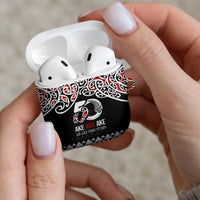 Kia Kaha Te Reo Maori AirPods Case 50 Years Mo Ake Tonu Te Reo - Polynesian Pride
