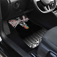 Kia Kaha Te Reo Maori Car Mats 50 Years Mo Ake Tonu Te Reo - Polynesian Pride