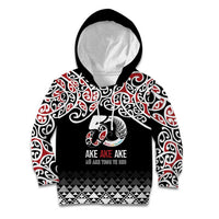 Kia Kaha Te Reo Maori Kid Hoodie 50 Years Mo Ake Tonu Te Reo - Polynesian Pride