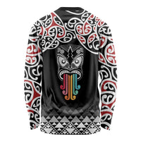 Kia Kaha Te Reo Maori Long Sleeve Shirt 50 Years Mo Ake Tonu Te Reo - Polynesian Pride