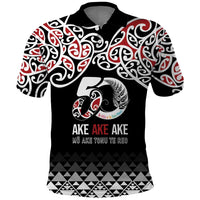 Kia Kaha Te Reo Maori Polo Shirt 50 Years Mo Ake Tonu Te Reo - Polynesian Pride