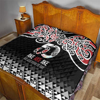 Kia Kaha Te Reo Maori Quilt 50 Years Mo Ake Tonu Te Reo - Polynesian Pride