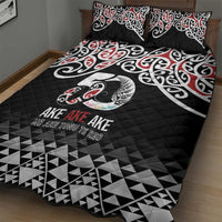 Kia Kaha Te Reo Maori Quilt Bed Set 50 Years Mo Ake Tonu Te Reo - Polynesian Pride