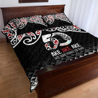 Kia Kaha Te Reo Maori Quilt Bed Set 50 Years Mo Ake Tonu Te Reo - Polynesian Pride