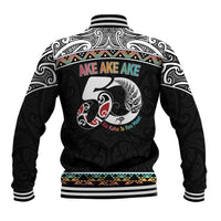 50 Years Kia Kaha Te Reo Maori Baseball Jacket Ake Ake Ake! - Polynesian Pride