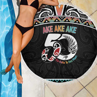 50 Years Kia Kaha Te Reo Maori Beach Blanket Ake Ake Ake! - Polynesian Pride