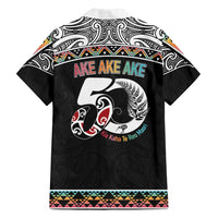 50 Years Kia Kaha Te Reo Maori Family Matching Long Sleeve Bodycon Dress and Hawaiian Shirt Ake Ake Ake! LT7 - Polynesian Pride