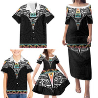 50 Years Kia Kaha Te Reo Maori Family Matching Puletasi and Hawaiian Shirt Ake Ake Ake! - Polynesian Pride