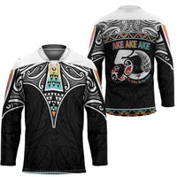 50 Years Kia Kaha Te Reo Maori Hockey Jersey Ake Ake Ake! - Polynesian Pride