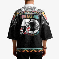 50 Years Kia Kaha Te Reo Maori Kimono Ake Ake Ake! - Polynesian Pride