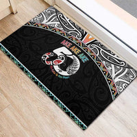 50 Years Kia Kaha Te Reo Maori Rubber Doormat Ake Ake Ake! - Polynesian Pride