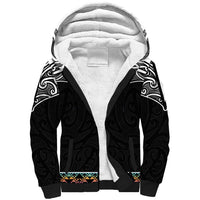 50 Years Kia Kaha Te Reo Maori Sherpa Hoodie Ake Ake Ake! - Polynesian Pride