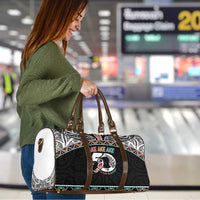 50 Years Kia Kaha Te Reo Maori Travel Bag Ake Ake Ake! - Polynesian Pride