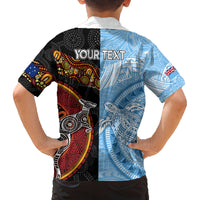 personalised-fiji-and-australia-family-matching-off-shoulder-short-dress-and-hawaiian-shirt-masi-patterns-mix-aboriginal-art