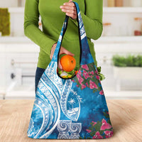 Hafa Adai Guam Grocery Bag Crystal Waves