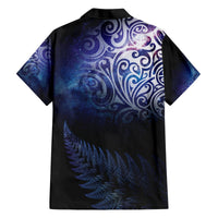 New Zealand Aotearoa Matariki Hawaiian Shirt Starry Silver Fern LT7 - Polynesian Pride