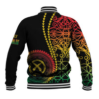 Proudly Ni-Van Sandroing Inspired Classic Style Baseball Jacket LT7 - Polynesian Pride