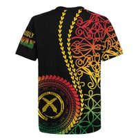 Proudly Ni-Van Sandroing Inspired Classic Style Rugby Jersey LT7 - Polynesian Pride