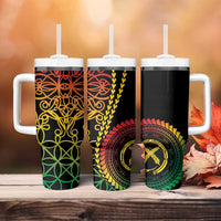Proudly Ni-Van Sandroing Inspired Classic Style Tumbler With Handle