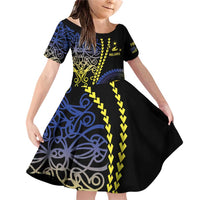 Proudly Ni-Van Sandroing Inspired Family Matching Off Shoulder Short Dress and Hawaiian Shirt Malampa Classic Style