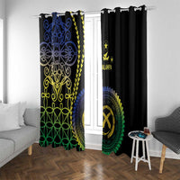 Proudly Ni-Van Sandroing Inspired Window Curtain Malampa Classic Style