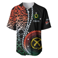 Proudly Ni-Van Sandroing Inspired Baseball Jersey Penama Classic Style LT7 Colorful - Polynesian Pride
