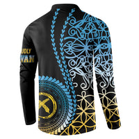 Proudly Ni-Van Sandroing Inspired Button Sweatshirt Sanma Classic Style LT7 - Polynesian Pride