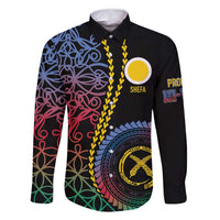 Proudly Ni-Van Sandroing Inspired Family Matching Tank Maxi Dress and Hawaiian Shirt Shefa Classic Style