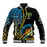 Proudly Ni-Van Sandroing Inspired Baseball Jacket Torba Classic Style LT7 Unisex Colorful - Polynesian Pride